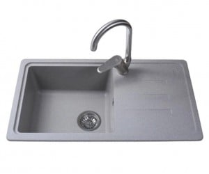 Мийка з крилом BRETTA GRANIT  VERONA GRAY STONE
