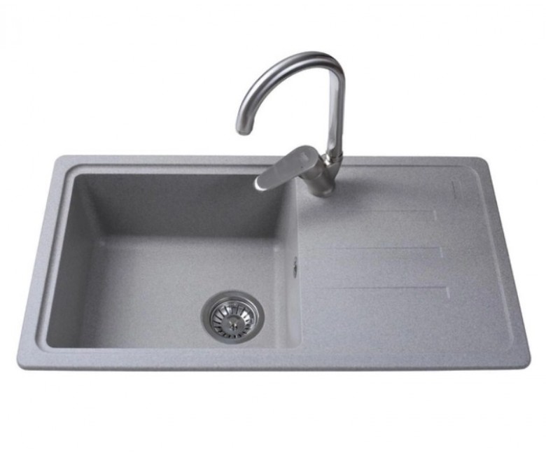 Мийка з крилом BRETTA GRANIT  VERONA GRAY STONE VERONA GRAY STONE