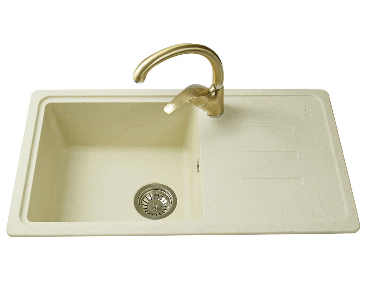 Мийка з крилом 78 см BRETTA GRANIT VERONA VERONA IVORY VERONA IVORY