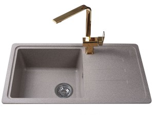 Мойка с крылом 78 см BRETTA GRANIT VERONA VERONA MOKKO