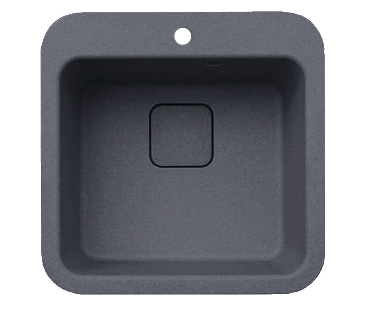 Мийка гранітна BRETTA GRANIT  VIKTORIA GRAY METAL VIKTORIA GRAY METAL