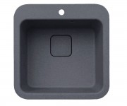 Мийка гранітна BRETTA GRANIT  VIKTORIA GRAY METAL