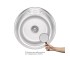 Кухонная мойка Brinex 490-A 0,6 мм Satin (BRIN490SAT06) BRINEX BRIN490SAT06:Фото 2