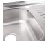 Кухонная мойка Brinex 5080-L 0,8 мм Satin (BRIN5080LSAT06) BRINEX BRIN5080LSAT06:Фото 6
