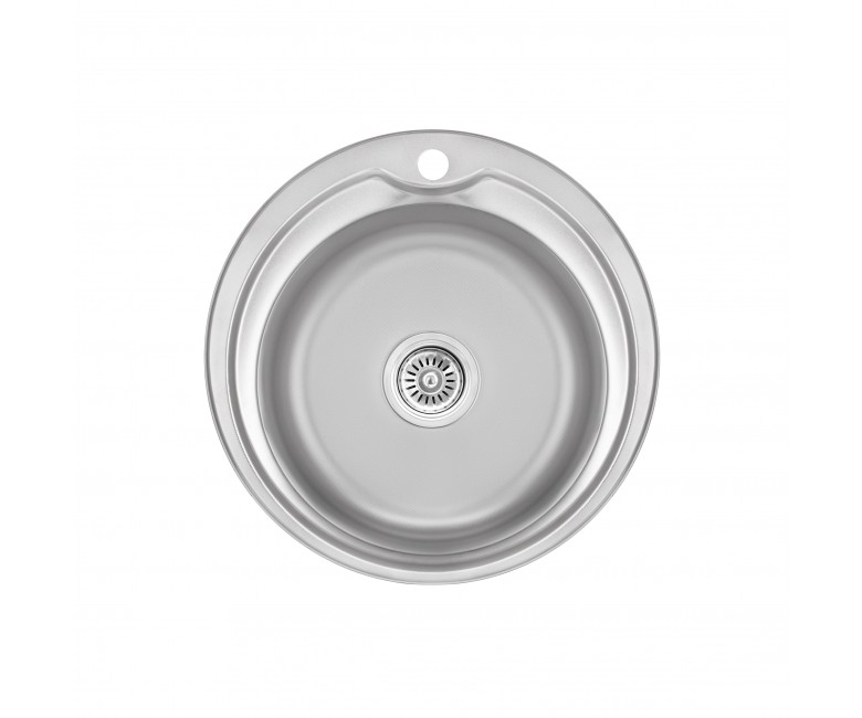 Кухонна мийка Brinex 510-D 0,8 мм Micro Decor (BRIN510MDEC08) BRINEX  BRIN510MDEC08 BRIN510MDEC08