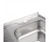 Кухонная мойка Brinex 6060-R 0,6 мм Satin (BRIN6060RSAT06) BRINEX BRIN6060RSAT06:Фото 4