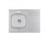 Кухонна мийка Brinex 6080-L 0,6 мм Satin (BRIN6080LSAT06) BRINEX  BRIN6080LSAT06 BRIN6080LSAT06