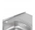 Кухонная мойка Brinex 6080-L 0,6 мм Satin (BRIN6080LSAT06) BRINEX BRIN6080LSAT06:Фото 4