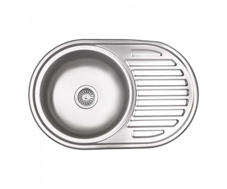 Кухонна мийка Brinex 7750 0,8 мм Micro Decor (BRIN7750MDEC08) BRINEX  BRIN7750MDEC08 BRIN7750MDEC08