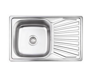 Кухонная мойка Brinex 7848 0,8 мм Micro Decor (BRIN7848MDEC08) BRINEX  BRIN7848MDEC08