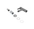 Смеситель для раковины Brinex Pure 001F низкий Graphite BRIPUR001FGRP BRINEX BRIPUR001FGRP:Фото 3