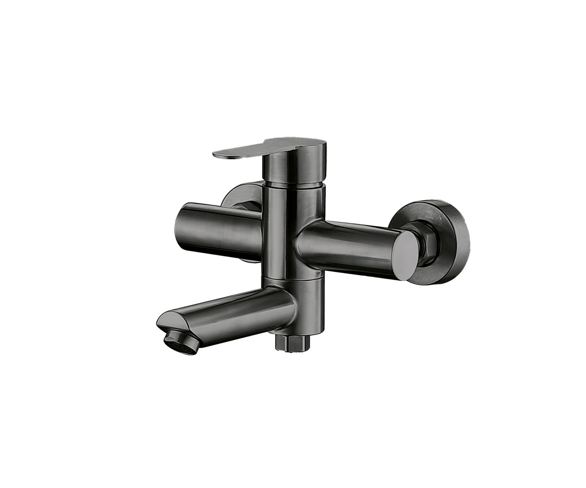 Смеситель для ванны с поворотным изливом BRINEX PURE BRIPUR006GRP:Фото 2