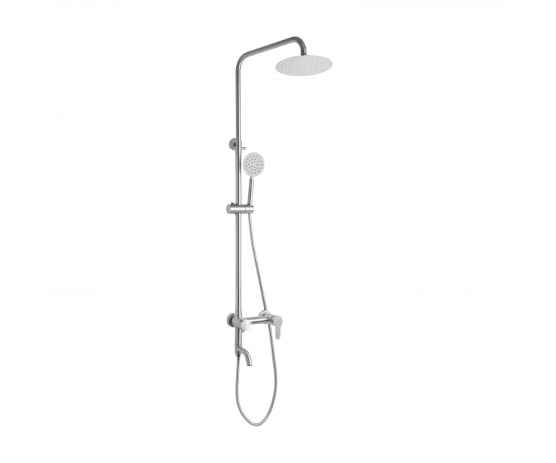 Душова система універсальна Brinex Pure 1030 на 3 споживача  Nickel BRIPUR1030NKL BRINEX  BRIPUR1030NKL BRIPUR1030NKL