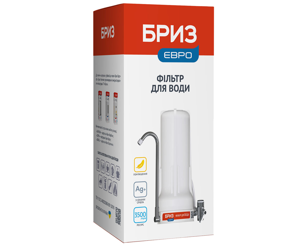 Одноколбовый фильтр  FILTR EVRO:Фото 1