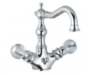 Смеситель для раковины BUGNATESE ARCADIA KRISTAL ARCBR8334KRISTAL