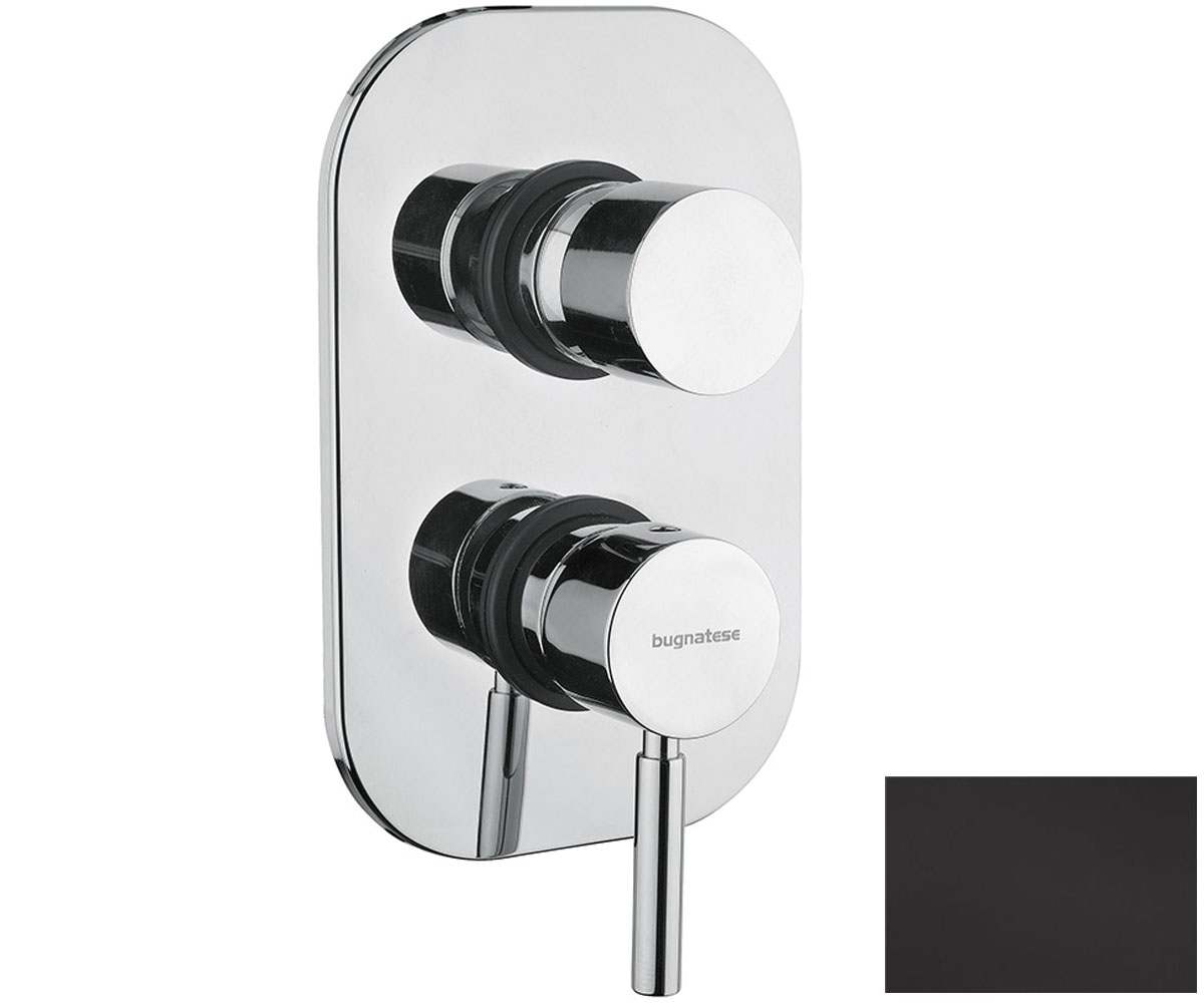 Настінний змішувач BUGNATESE KOBUK KOBOP2231NERO KOBOP2231NERO
