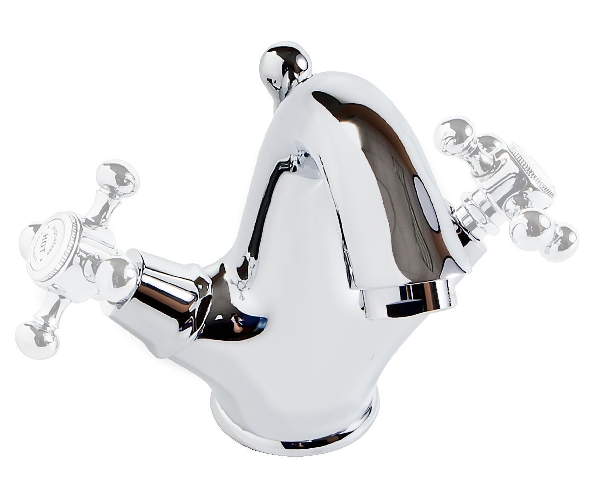 Змішувач ретро для умивальника BUGNATESE LADY LADCR934WH LADCR934WH