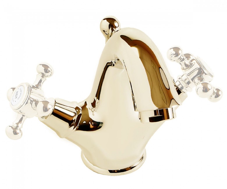 Ретро змішувач для умивальника BUGNATESE LADY LADDO934WH LADDO934WH