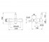 Смеситель для душа  OXFORD OXBR6338CRAQUELE:Чертеж 