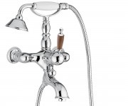 Смеситель для ванны с душем BUGNATESE OXFORD OXCR6300LEGNO