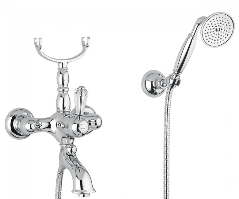 Змішувач для ванни BUGNATESE OXFORD OXCR6302KRISTAL OXCR6302KRISTAL