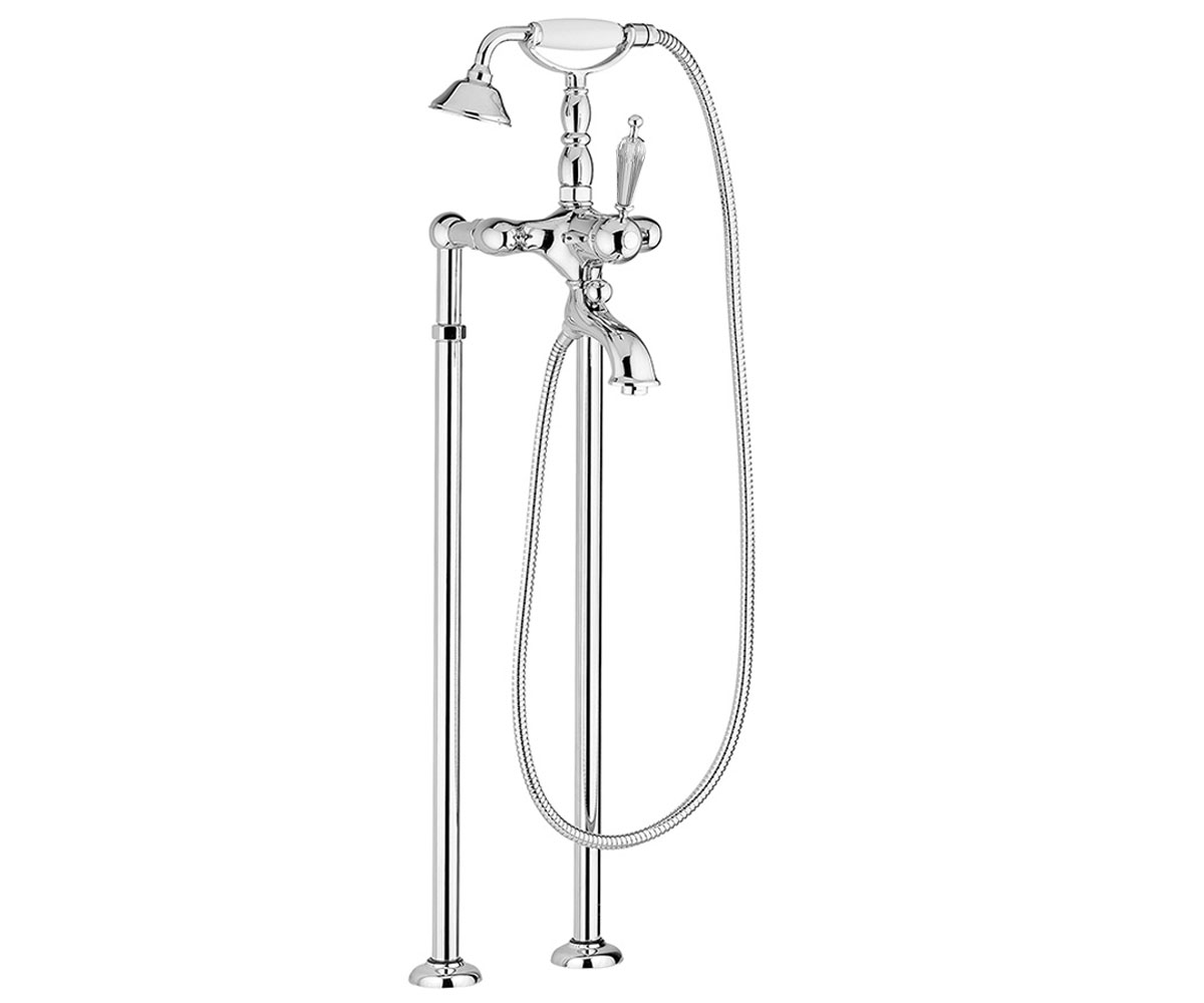 Змішувач для ванни BUGNATESE OXFORD OXCR6302PKRISTAL OXCR6302PKRISTAL