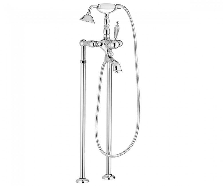 Змішувач для ванни BUGNATESE OXFORD OXCR6302PKRISTAL OXCR6302PKRISTAL
