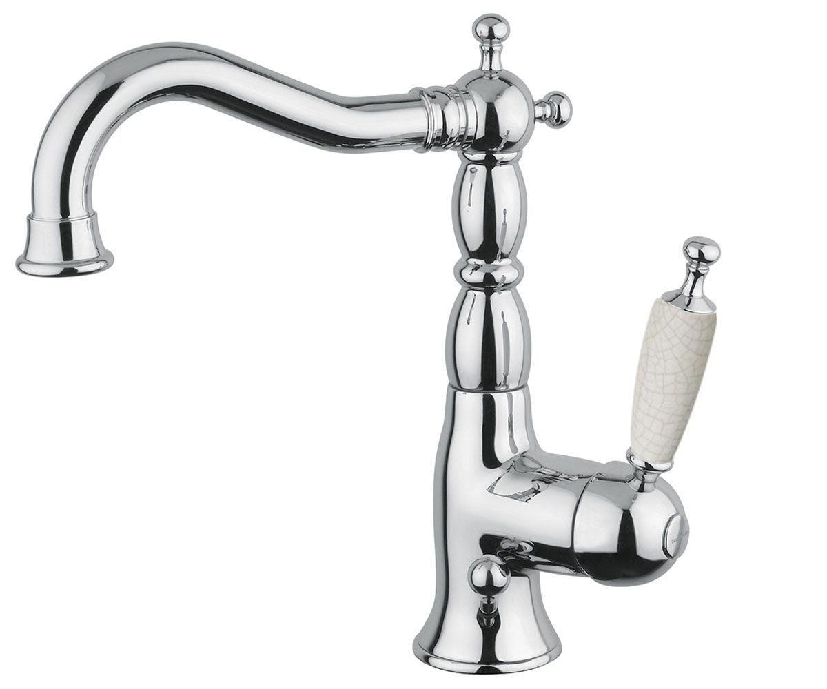 Змішувач для раковини BUGNATESE OXFORD OXCR6313CRAQUELE OXCR6313CRAQUELE