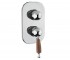 Змішувач для ванни та душу BUGNATESE OXFORD OXCR6332LEGNO OXCR6332LEGNO