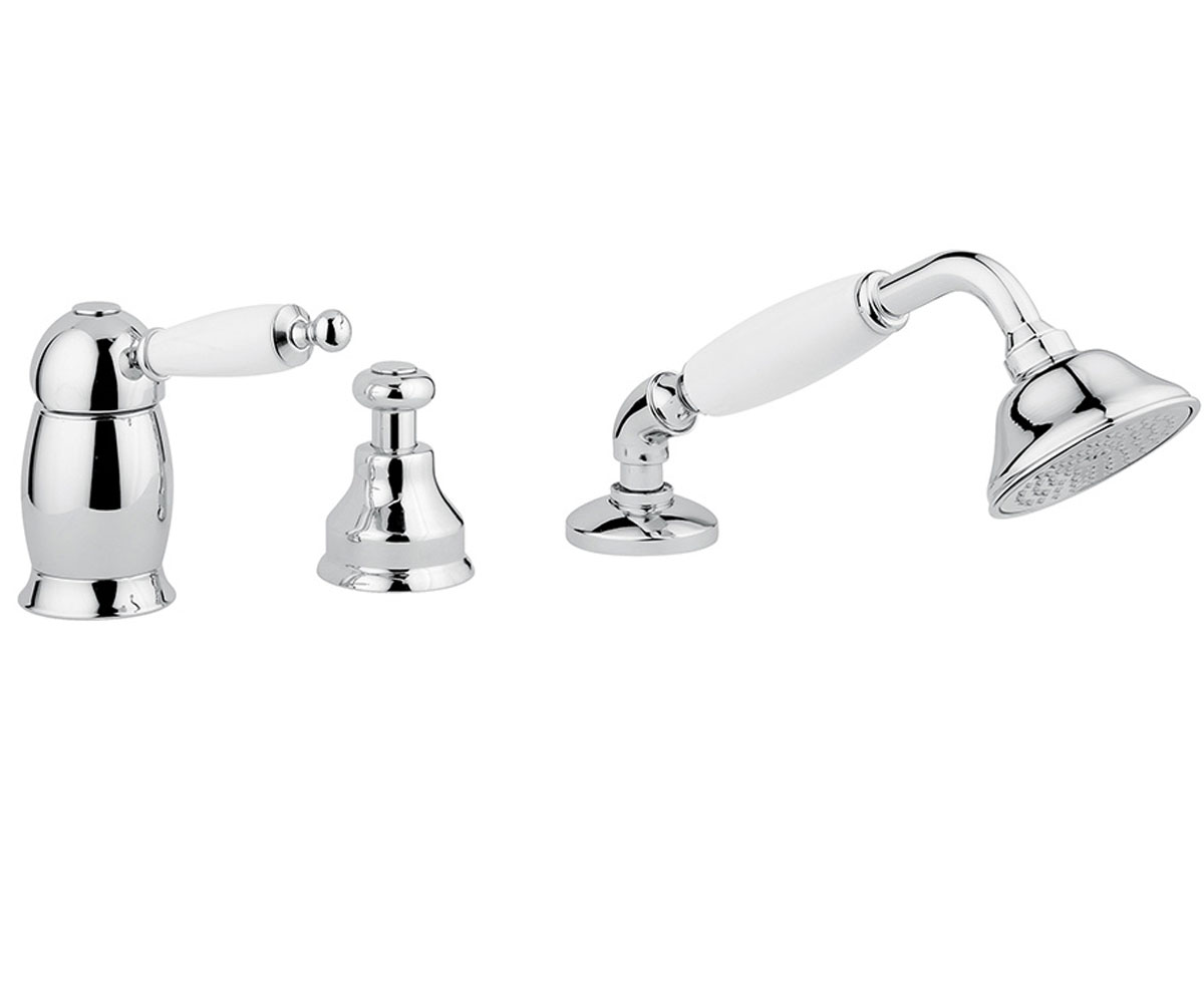 Змішувач на борт ванни BUGNATESE OXFORD OXCR6357CERAMIC OXCR6357CERAMIC