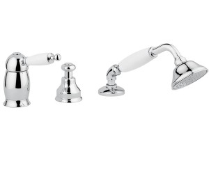 Змішувач на борт ванни BUGNATESE OXFORD OXCR6357CERAMIC