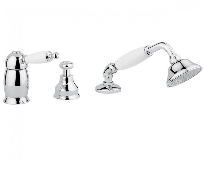 Смеситель на борт ванны BUGNATESE OXFORD OXCR6357CERAMIC OXCR6357CERAMIC