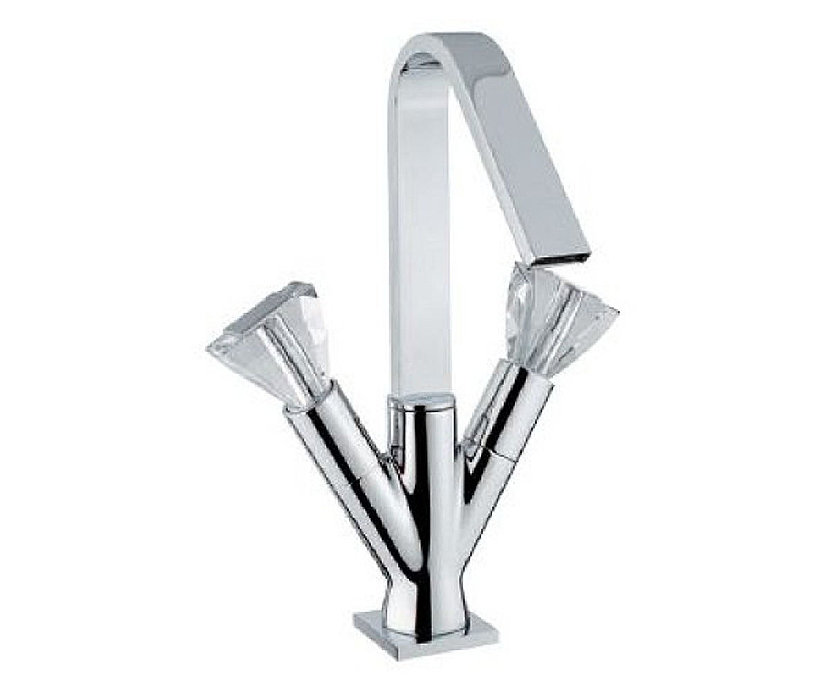 Смеситель для раковины BUGNATESE SYNTESI KRISTAL SYNCR7934KRISTAL SYNCR7934KRISTAL