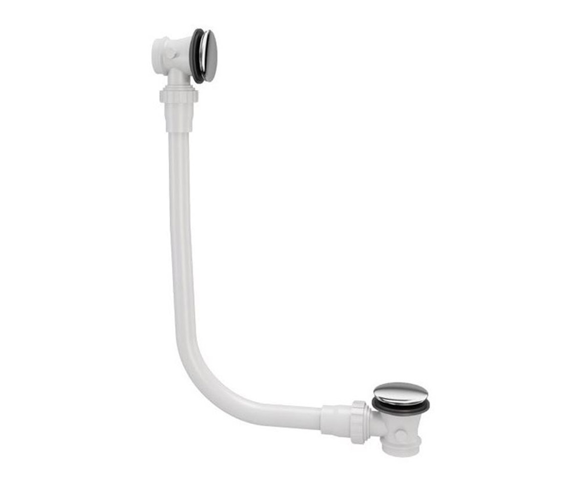 Слив-перелив автоматический для ванны BURLINGTON  CW8 CHR CW8 CHR
