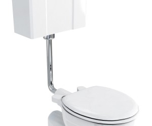 Труба для зливу унітазу з високим бачком BURLINGTON  T31 CHR