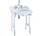 Ніжки з білого алюмінію для раковини BURLINGTON  T43 WHI