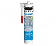 280 мл еластичний силіконовий шов CERESIT MICROPROTECT CS 25 WHITE