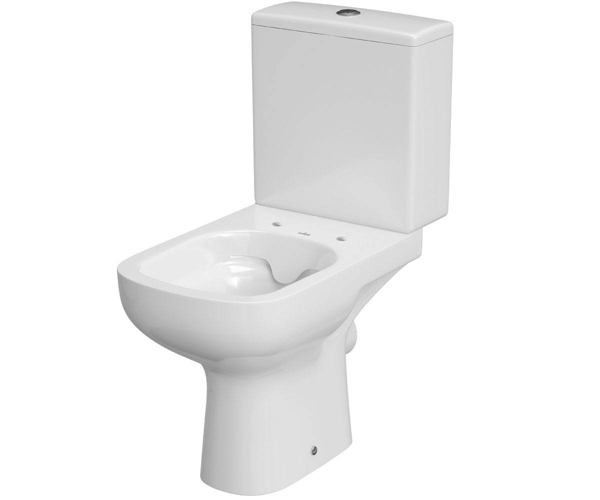 Безобідковий унітаз CERSANIT COLOUR CLEAN ON 573 573