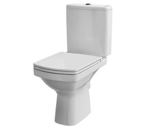 Безободковый унитаз + сиденье EASY CLEAN ON 600