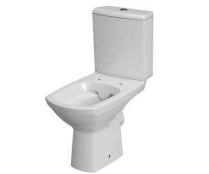 Безободковий унітаз з кришкою CERSANIT CARINA CCKZ1012973941