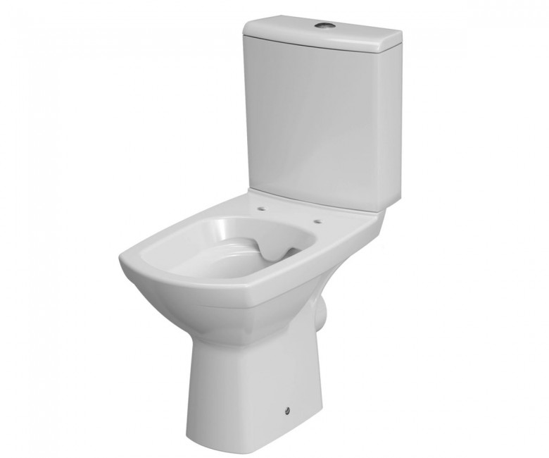Безободковий унітаз з кришкою CERSANIT CARINA CCKZ1012973941 CCKZ1012973941