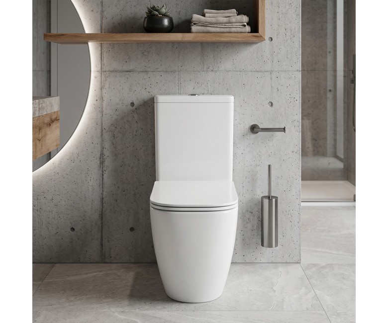 K681-063 Компакт 930 Remo Pro Square Tornado 011, приставний до стіни, безобідковий CleanOn, сидіння SLIM Duroplast із Softclose і ф-ією швидкого знят CCKZ1016880001