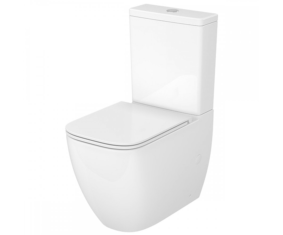 K681-063 компакт 930 Remo Pro Square Tornado 011, приставний до стіни, безобідковий CleanOn, сидіння SLIM Duroplast із Softclose