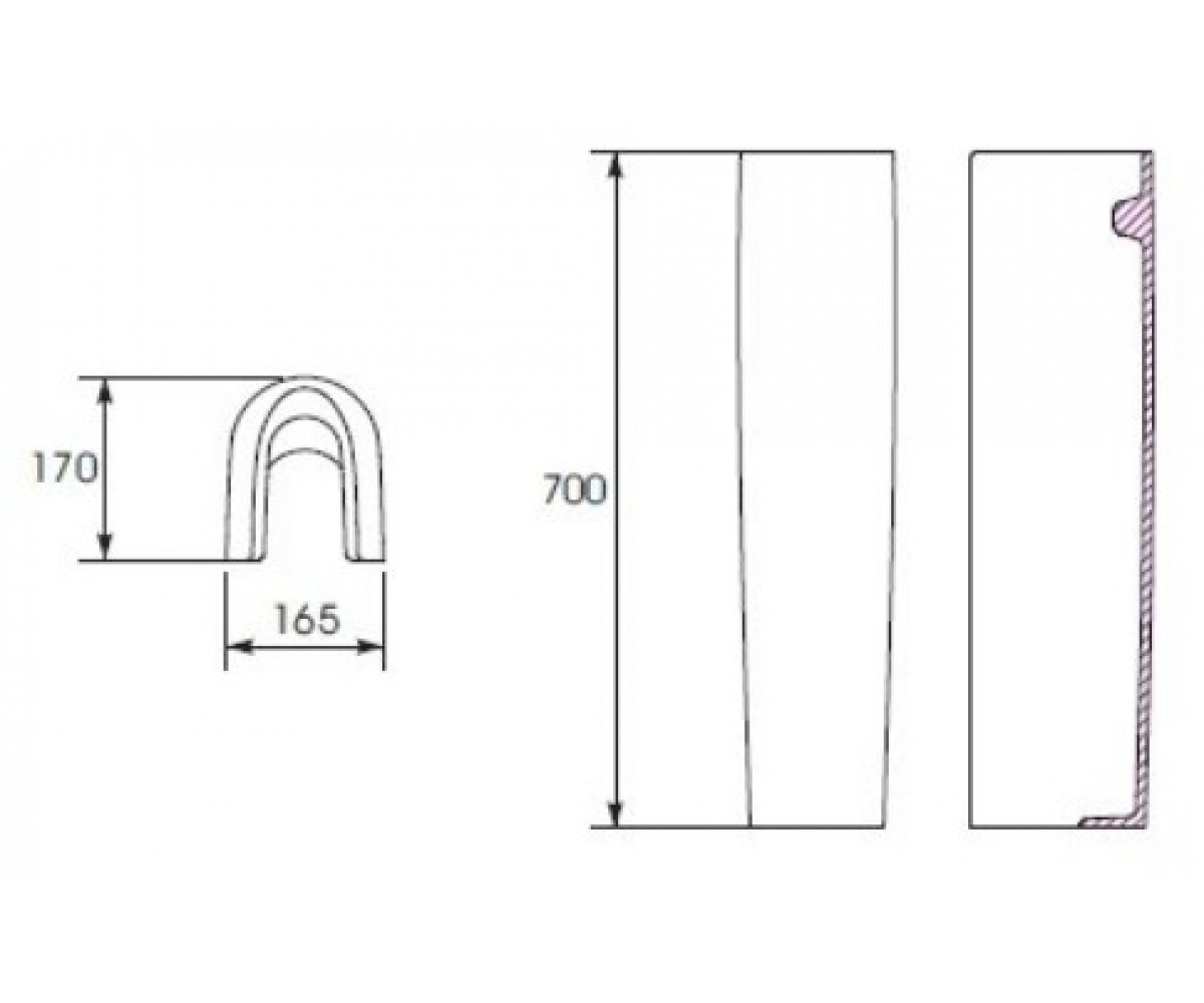 Пьедестал  DECO CCPP1001452939:Чертеж 