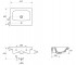 Раковина в ванную  MODUO CCWF1007782074:Чертеж 