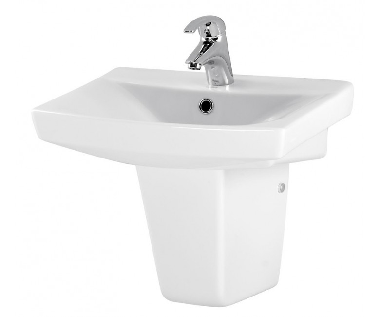 Раковина з переливом, 50 см CERSANIT CARINA CCWS1000840796 CCWS1000840796