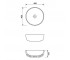 Умивальник moduo 40 (k116-048/)  MODUO CCWT1000666401:Чертеж 