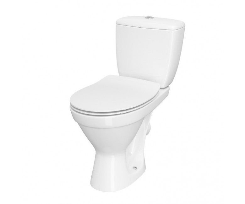 КОМПАКТНИЙ 705 CERSANIA SIMPLEON 011 3/6 З ТОНКОЮ КРИШКОЮ З ДУРОПЛАСТУ З ПЛАВНИМИ ВИГИНАМИ ТА ПРОСТОЮ ФУНКЦІЄЮ ЗОРУ CERSANIT CERSANIA K119-001 K119-001
