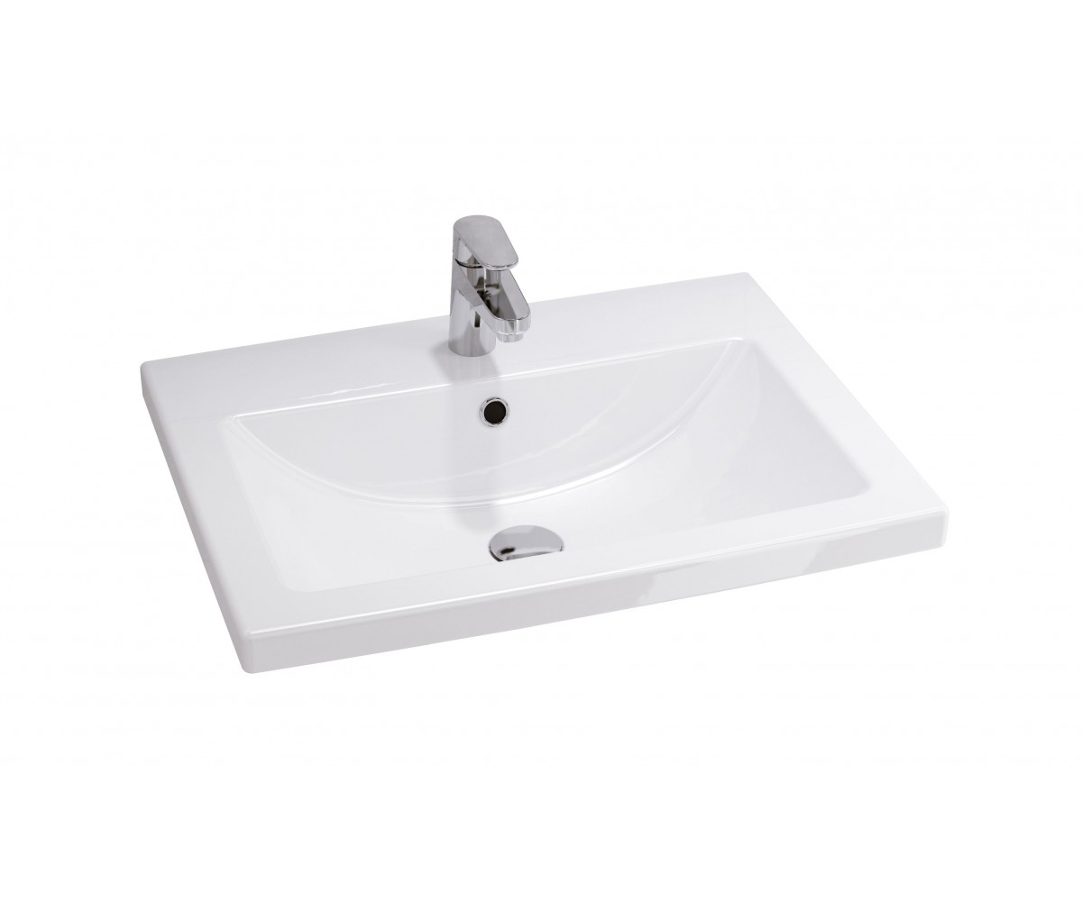 Раковина накладная 60 см CERSANIT COMO K32-003-BOX K32-003-BOX