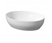 Розетка LARGA 50x38 біле матове скло CERSANIT  K677-017